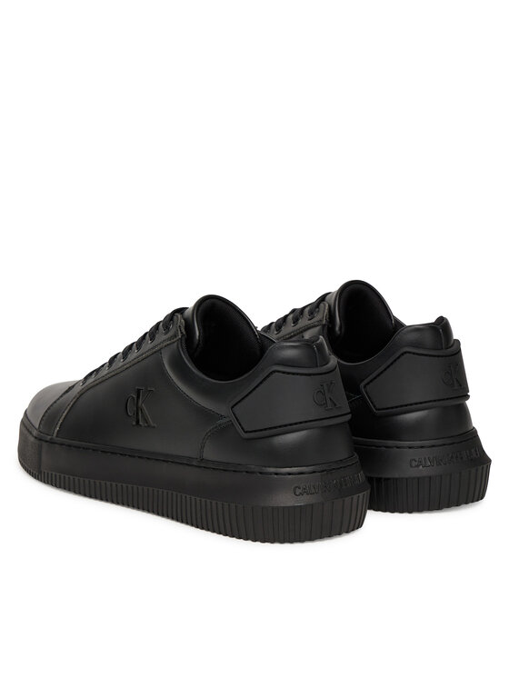 Calvin Klein Jeans Calvin Klein Jeans Sneakersy Chunky Cupsole Ru Patch Lth YM0YM01296 Černá