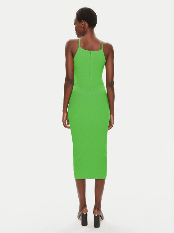 MICHAEL Michael Kors MICHAEL Michael Kors Letní šaty MS4822X33D Zelená Slim Fit