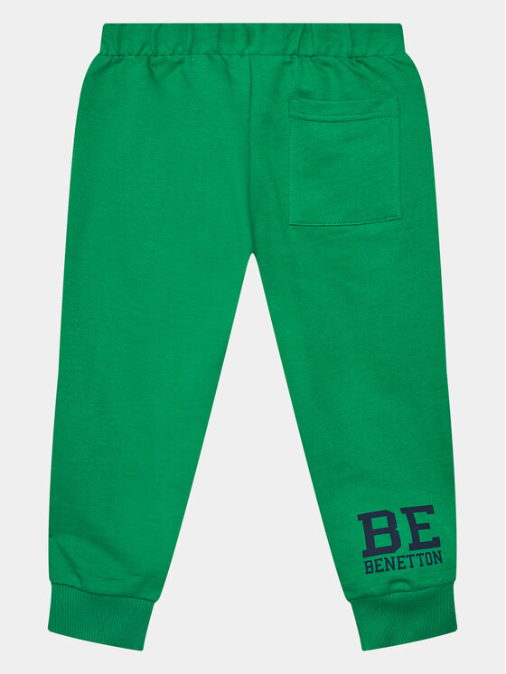 United Colors Of Benetton Pantaloni da tuta 3BC1GF01P Verde Regular Fit