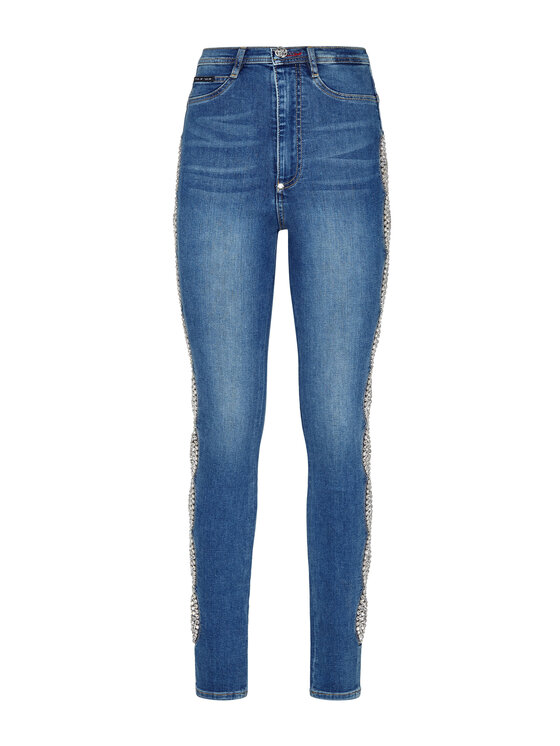 PHILIPP PLEIN PHILIPP PLEIN Jeansy 2625 Niebieski jasny Slim Fit