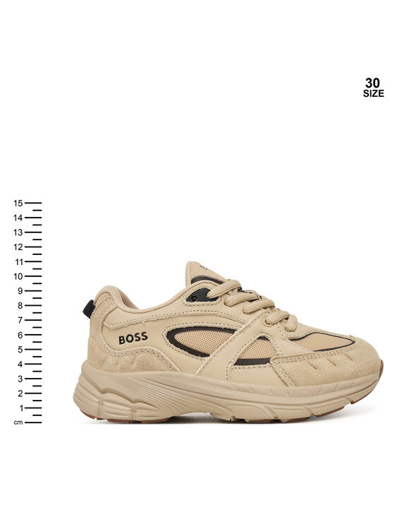 BOSS BOSS Sneakersy J53241 M Béžová