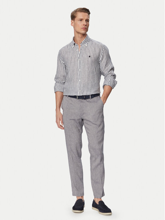 BOSS BOSS Krekls H-Liam 50560595 Tumši zils Regular Fit