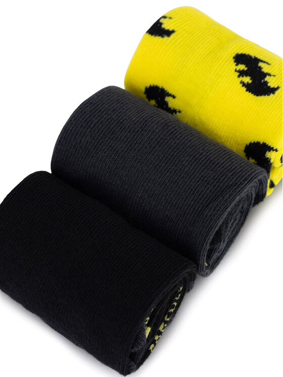 Batman Batman Calzini ACCCS-AW24-223WBBAT (3-pack) Nero