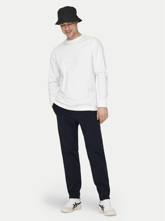 Only & Sons Only & Sons Chino nohavice Linus 22029765 Tmavomodrá Tapered Fit