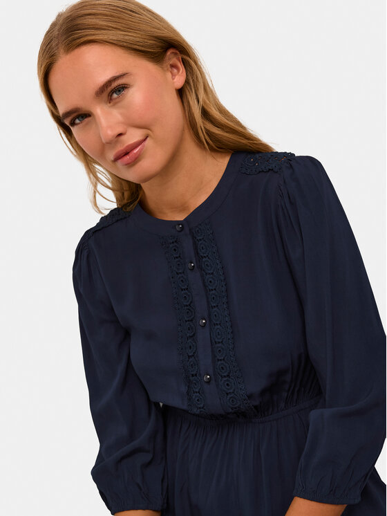 Kaffe Kaffe Ljetna haljina Freya 10507544 Tamnoplava Regular Fit