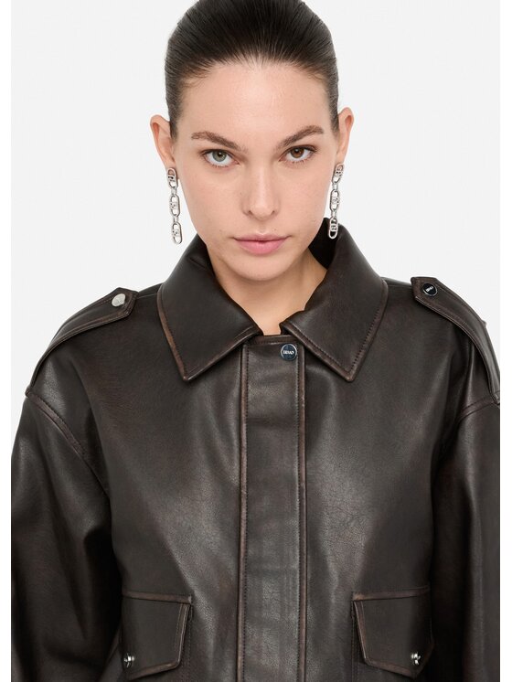 Liu Jo Liu Jo Giacca da donna MF5097E1051X0558 Marrone Regular Fit