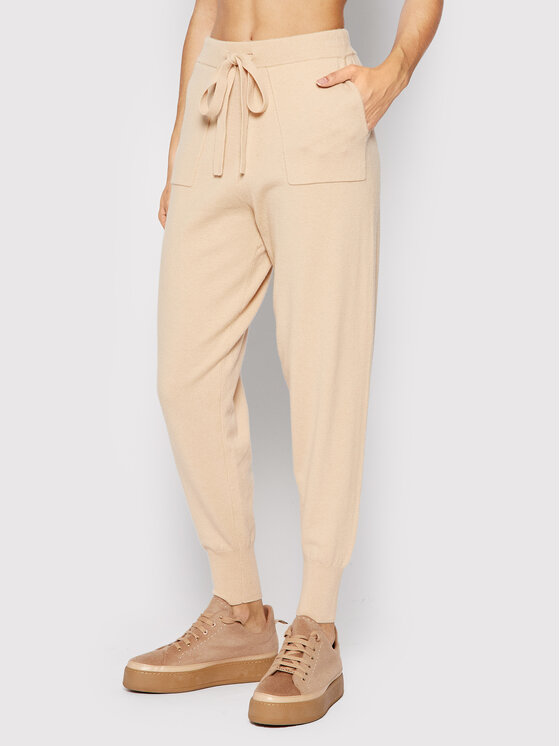 Boss Долнище анцуг C_Faydell_So 50463941 Бежов Relaxed Fit