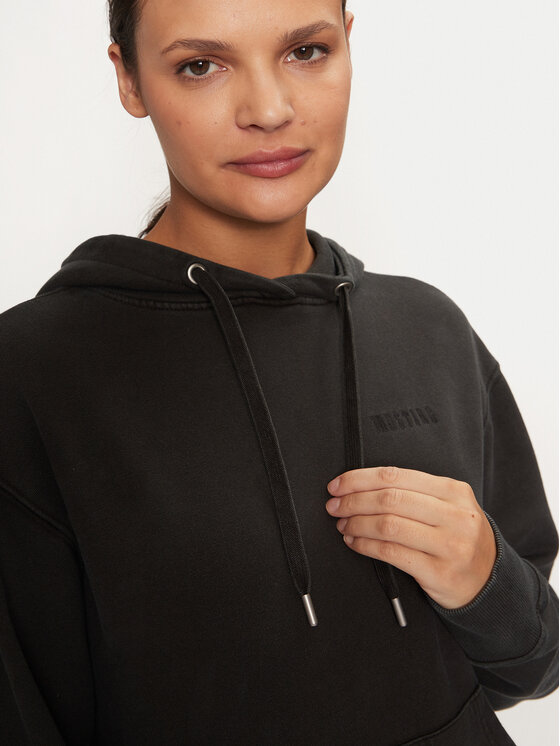 Mustang Mustang Bluza Margo 1015471 Czarny Oversize