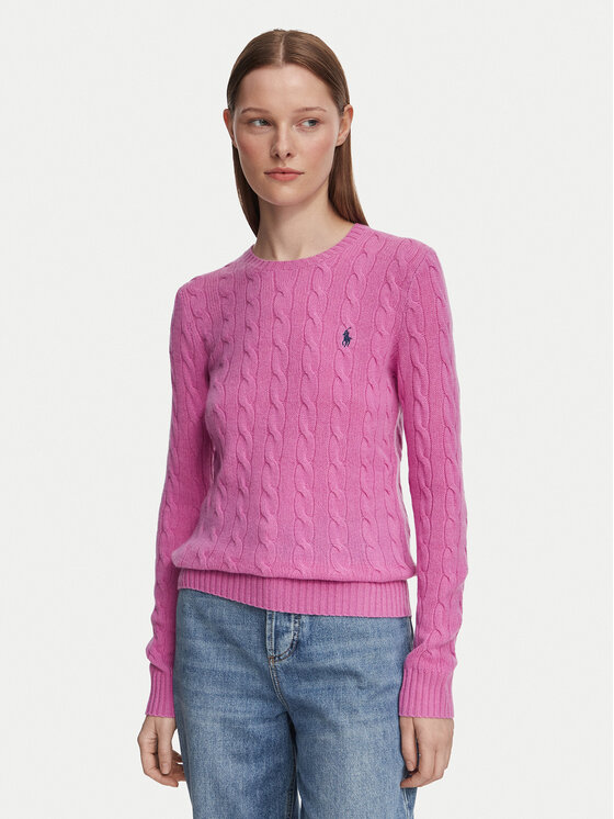 Polo Ralph Lauren Polo Ralph Lauren Πουλόβερ 211971865506 Ροζ Regular Fit