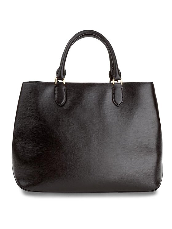 Lauren Ralph Lauren Handtasche Sabine Satchel N91 XZDTN XYDTN XWDU3 Schwarz Modivo
