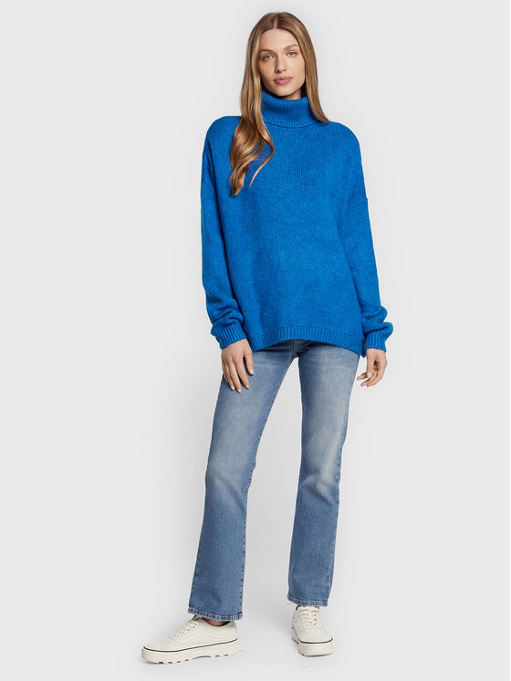 Dolcevita Borafa 10012 51187 Blu Relaxed Fit