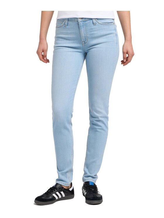Lee Lee Jeansy 112353193 Niebieski Skinny Fit