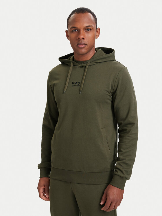 EA7 Emporio Armani EA7 Emporio Armani Sportinis kostiumas 8NPV64 PJVRZ U7014 Tamsiai žalia Regular Fit