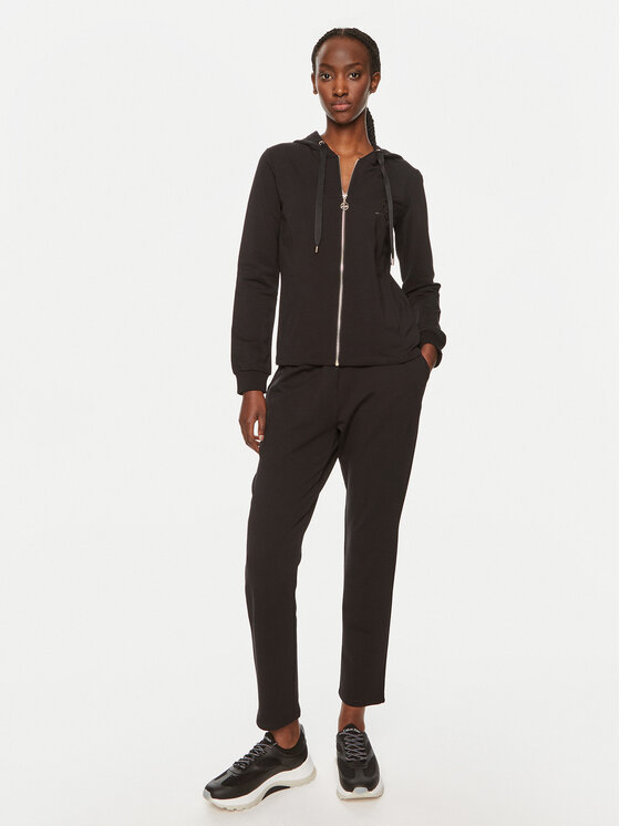 Liu Jo Sport Completo tuta TF4090 FS090 Nero Regular Fit Modivo
