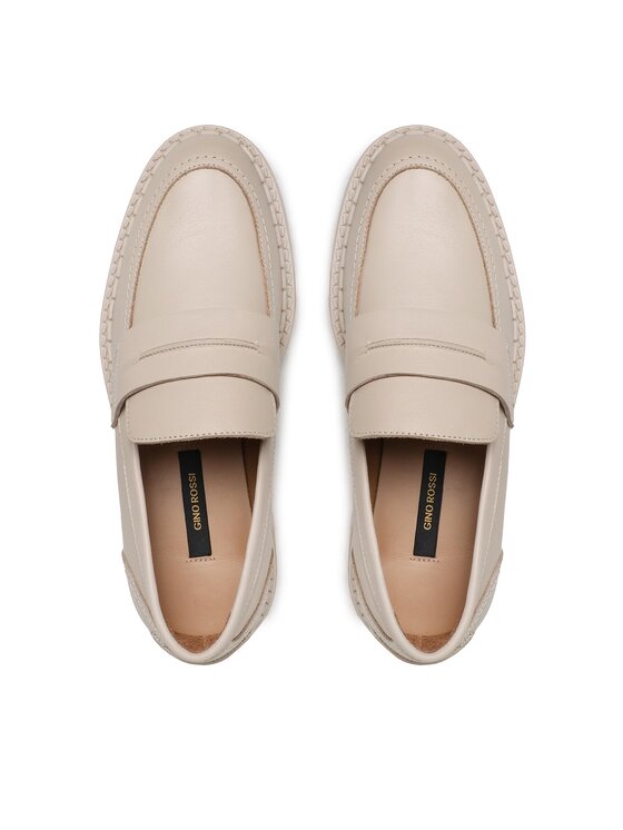 GINO ROSSI Gino Rossi Loafersy ELISA-23251 Beżowy