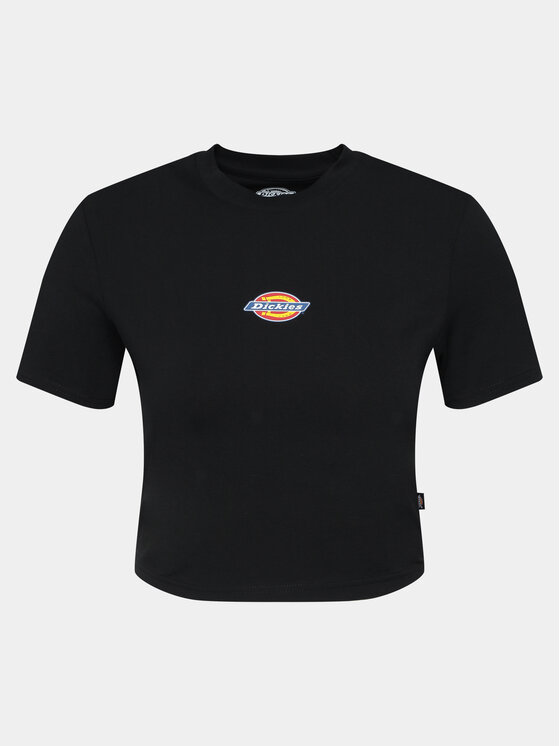 Dickies Majica Maple Valley DK0A4XPO Črna Regular Fit