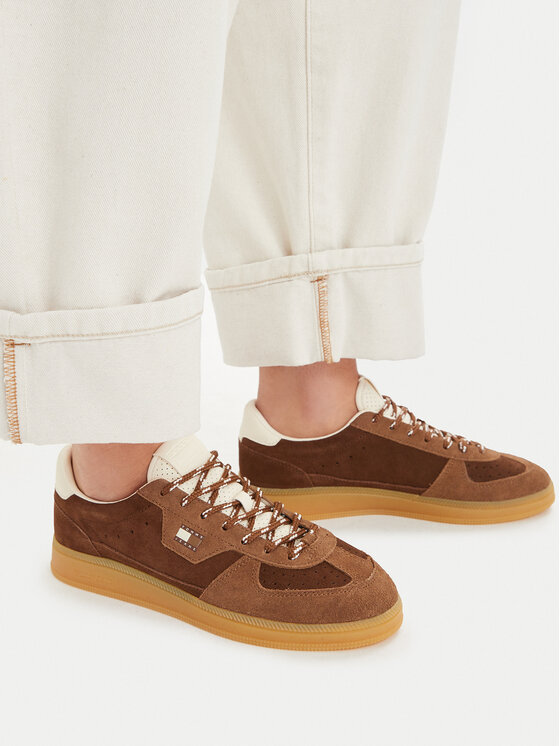Tommy Jeans Sneakers Mu The Greenwich Edge Suede EN0EN03050 Maro