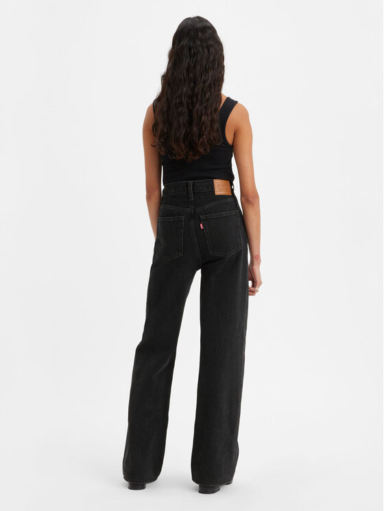 Levi's® Levi's® Jeansy Ribcage A6081-0001 Černá Wide Leg