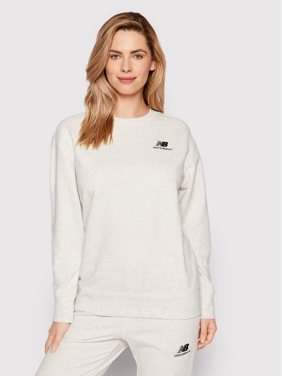 New Balance New Balance Суитшърт Unisex UT21501 Сив Relaxed Fit