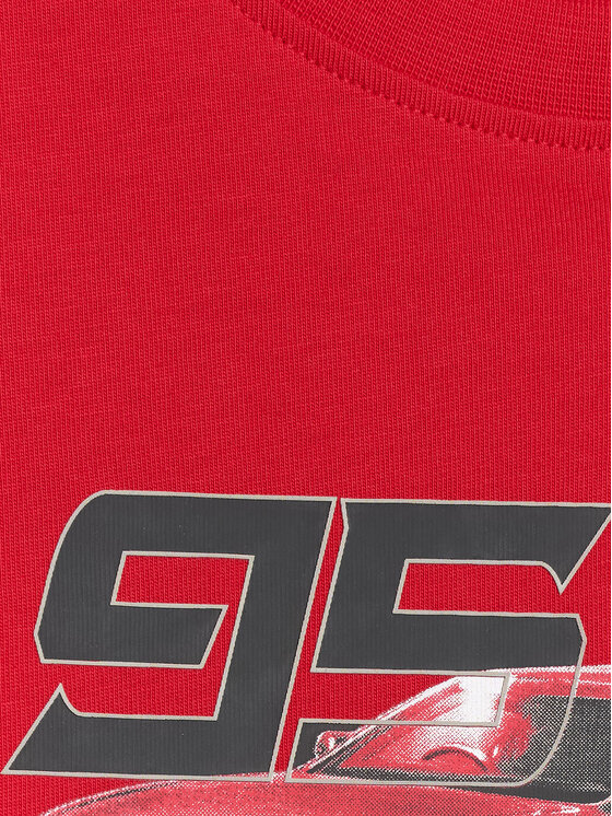 4F 4F T-Shirt ESPORTS RACING Czerwony Regular Fit