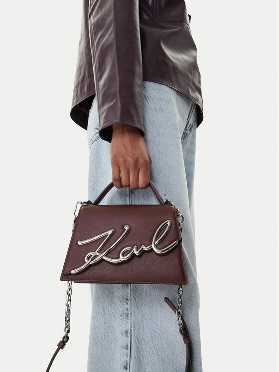 KARL LAGERFELD KARL LAGERFELD Torbica A1W30038 Tamnocrvena