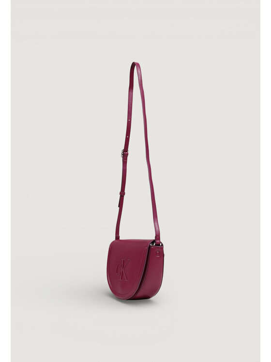 Calvin Klein Calvin Klein Τσάντα RAISED CK SADDLE CROSSBODY Κόκκινο