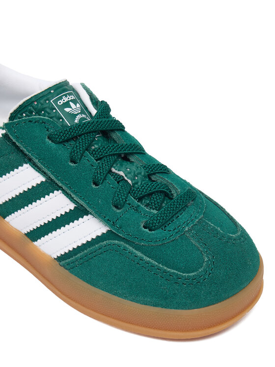 adidas adidas Sneakersy Gazelle Indoor Comfort Closure Elastic Lace IH9130 Zelená