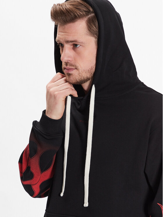 Felpa VS00477 Nero Regular Fit