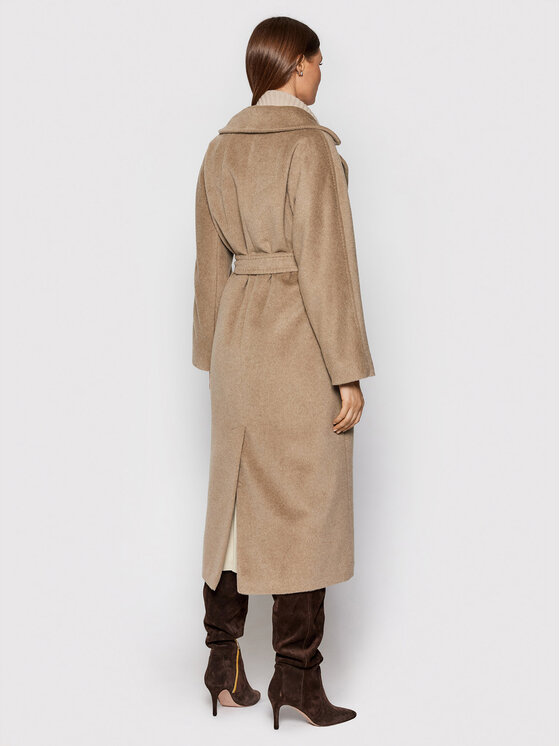 Weekend Max Mara Weekend Max Mara Volneni plašč Diego 50161013 Bež Regular Fit