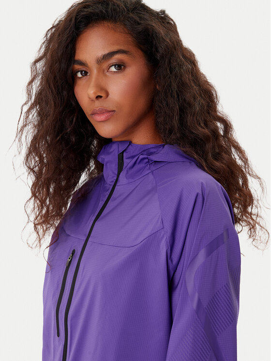 adidas by Stella McCartney adidas by Stella McCartney Běžecká bunda Running JX9082 Fialová Regular Fit