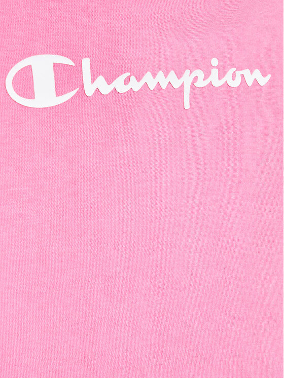 Champion Champion Μπλούζα 404601 Ροζ Custom Fit