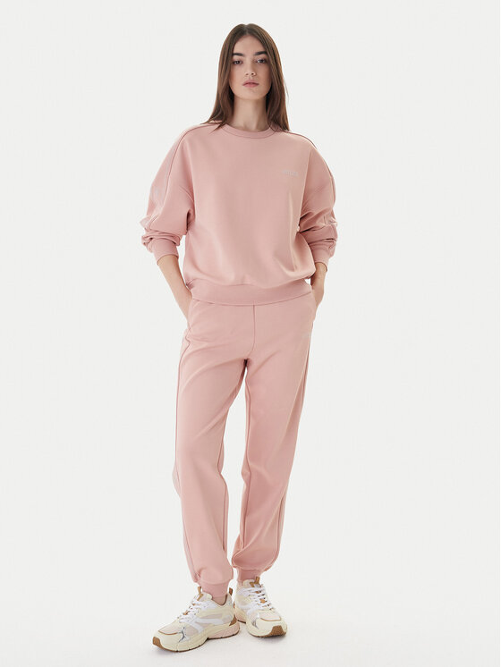 Guess Guess Pantaloni trening V5BB23 KCX22 Roz Regular Fit