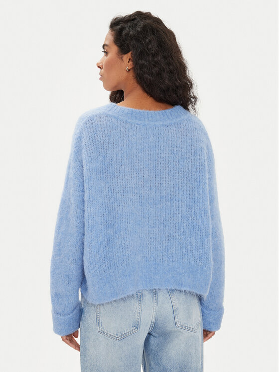 American Vintage American Vintage Pullover Bymi BYM18AE24 Blau Regular Fit