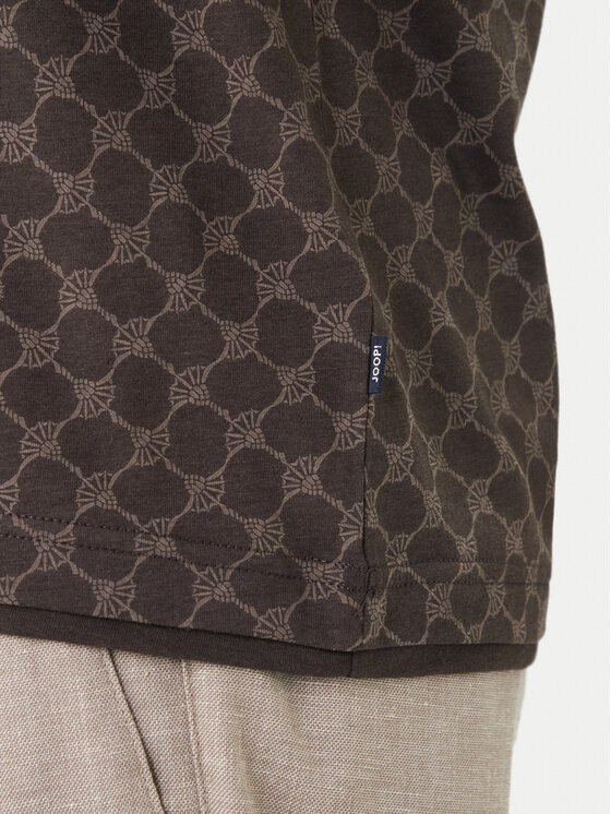 JOOP! JOOP! Tričko Victormanuel 30101945 Hnedá Regular Fit