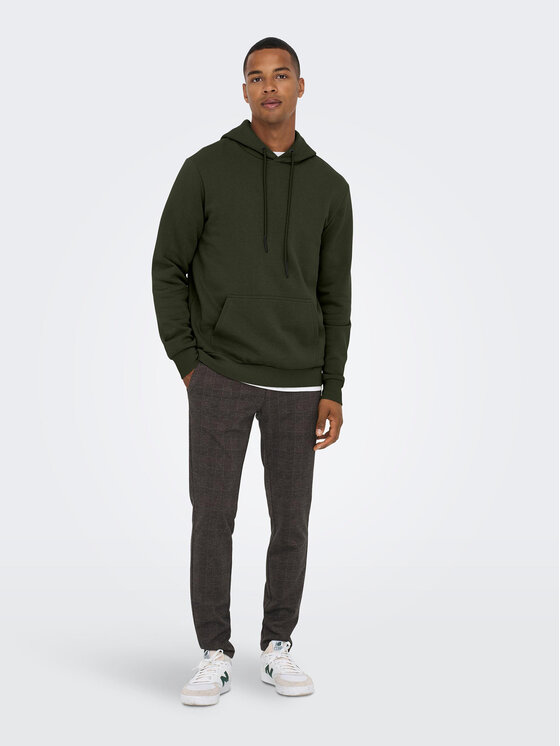 Only & Sons Only & Sons Bluză Cares 22018685 Verde Regular Fit