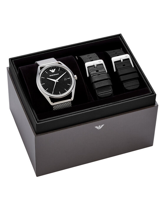Emporio Armani Emporio Armani Hodinky AR80055 Černá