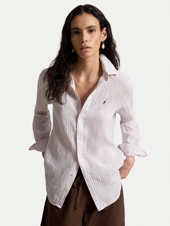 Polo Ralph Lauren Polo Ralph Lauren Cămașă 211A96158011 Roz Classic Fit