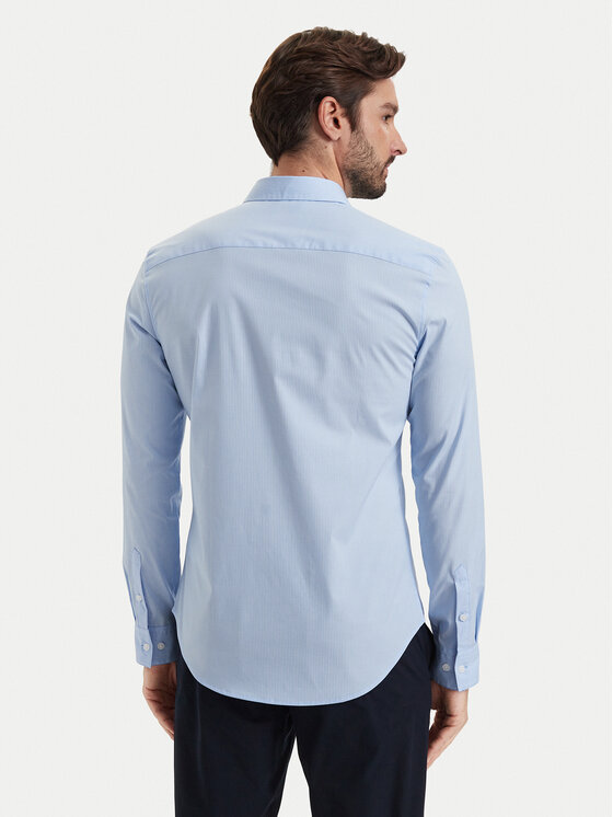 Calvin Klein Calvin Klein Marškiniai LV040BM108 Mėlyna Regular Fit