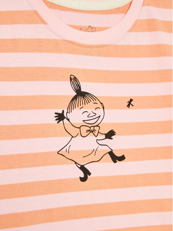 T-shirt MOOMIN Tussilago 516689M Rosa Regular Fit