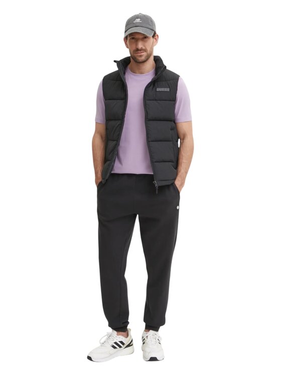 Guess Active Guess Active Kamizelka z5rl00wgtn0-jblk Czarny Regular Fit