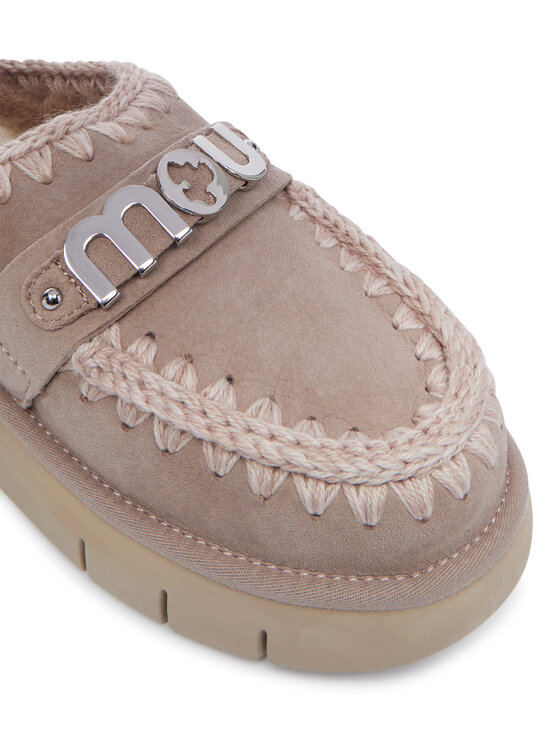 Mou Mou Schneeschuhe Bounce Clog FW531001A Beige