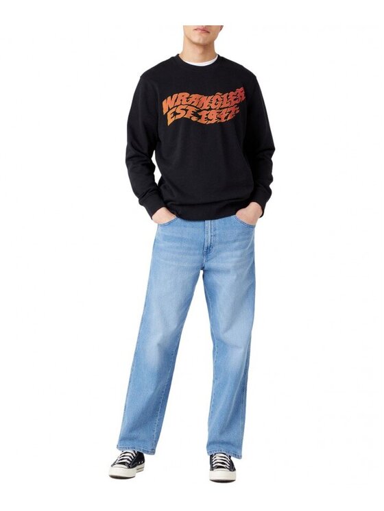Wrangler Wrangler Jeansy W16XJX21E Niebieski Loose Fit