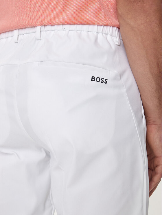 BOSS Boss Pantaloni chino T_Phoenix 50495488 Alb Regular Fit
