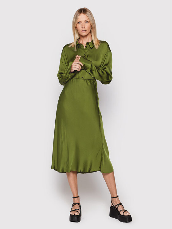 Gonna midi Tween 4434370 Verde Relaxed Fit
