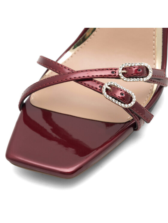 Nine West Nine West Sandały FARAZA ZL23014CC Bordowy