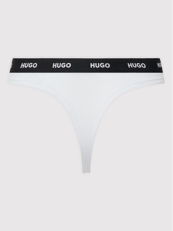 HUGO Hugo Sada 3 kusů string kalhotek 50469681 Barevná