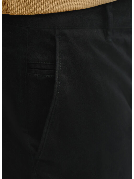 Pako Lorente Pako Lorente Spodnie materiałowe P25SB-WX-001 Czarny Classic Fit