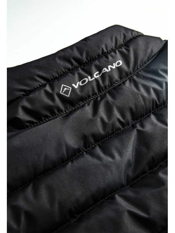 Volcano Volcano Kurtka zimowa J-VIRO Czarny Regular Fit