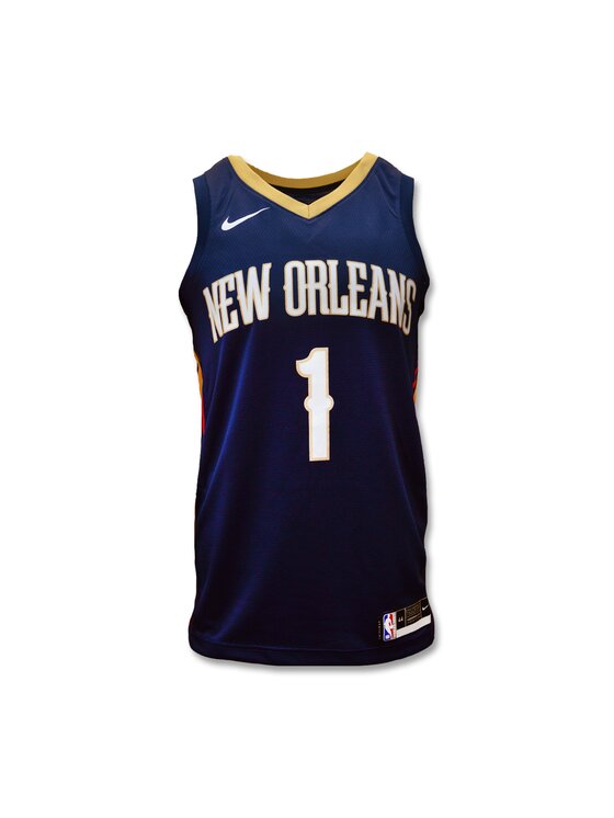 Nike Nike Tank top New Orleans Pelicans Zion Williamson Granatowy Standard Fit