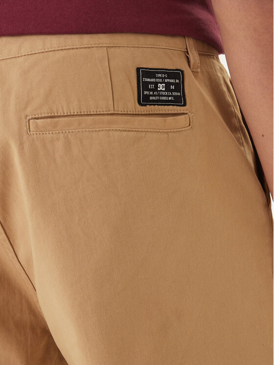 DC Shoes DC Shoes Szövet rövidnadrág Worker ADYWS03087 Bézs Regular Fit